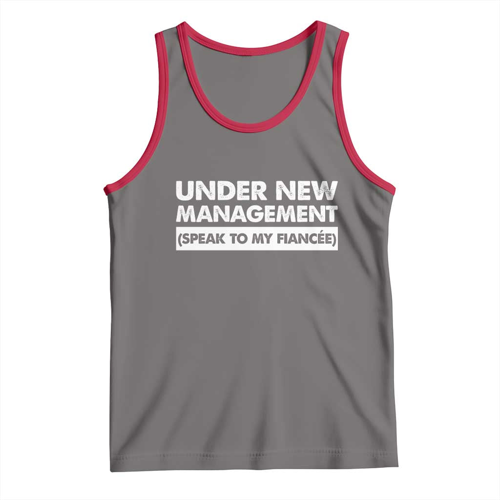 Funny Fiancé Tank Top Engagement Gift For Fiance Bachelor Party