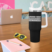 Funny Fiancé Tumbler With Handle Engagement Gift For Fiance Bachelor Party