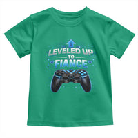 Leveled Up To Fiance Toddler T Shirt Newly Engaged Gifts For Him Gamer