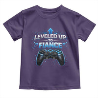 Leveled Up To Fiance Toddler T Shirt Newly Engaged Gifts For Him Gamer