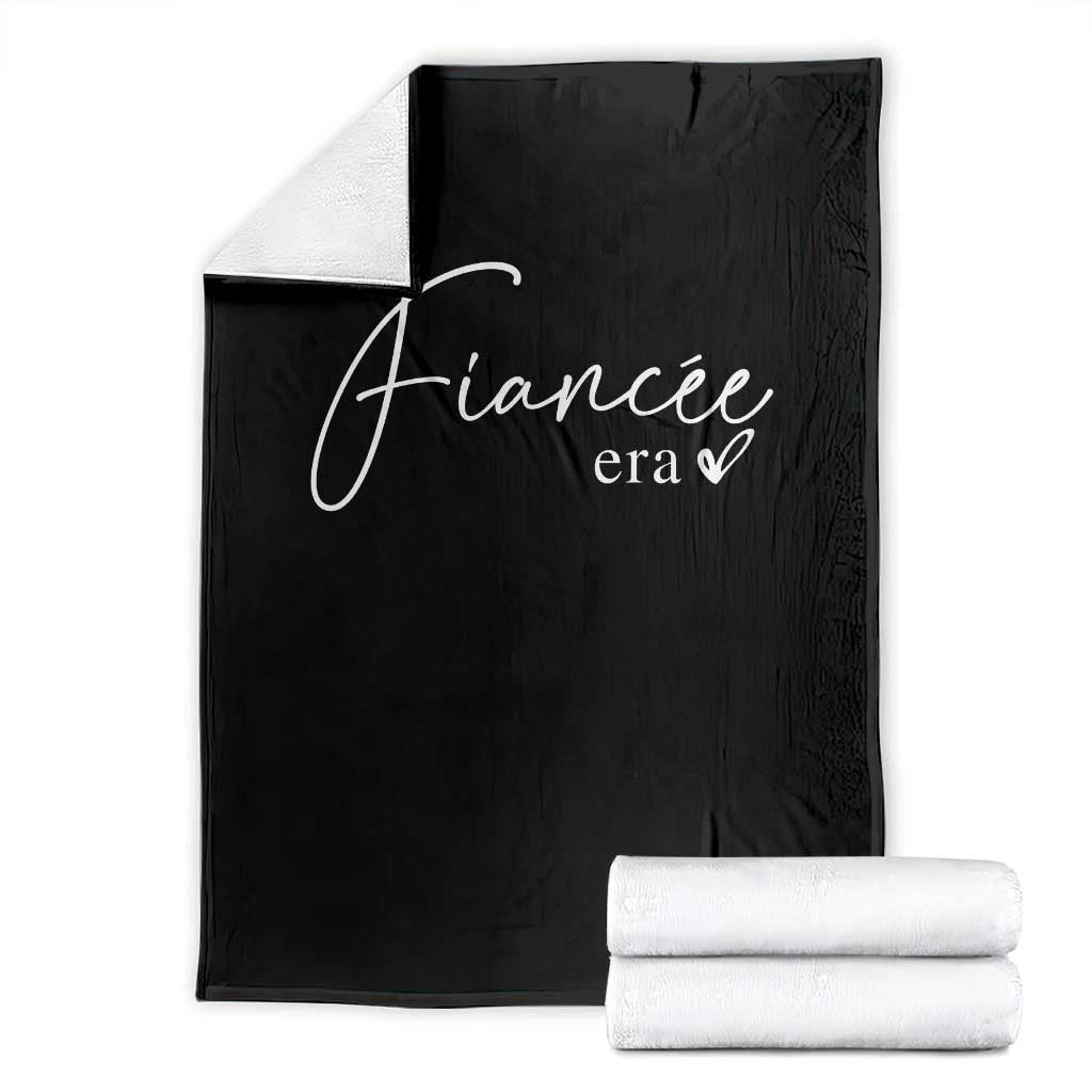 Fiancee Era Throw Blanket Engaged Bride Bachelorette Outfits