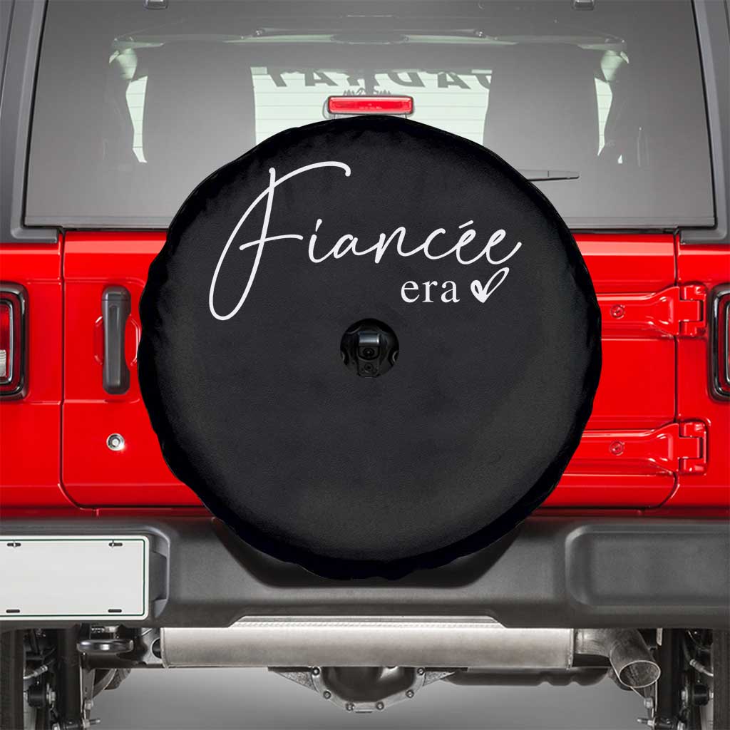 Fiancee Era Spare Tire Cover Engaged Bride Bachelorette Outfits