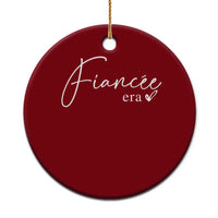 Fiancee Era Ceramic Ornament Engaged Bride Bachelorette Outfits