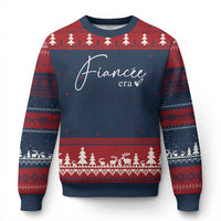 Fiancee Era Ugly Christmas Sweater Engaged Bride Bachelorette Outfits