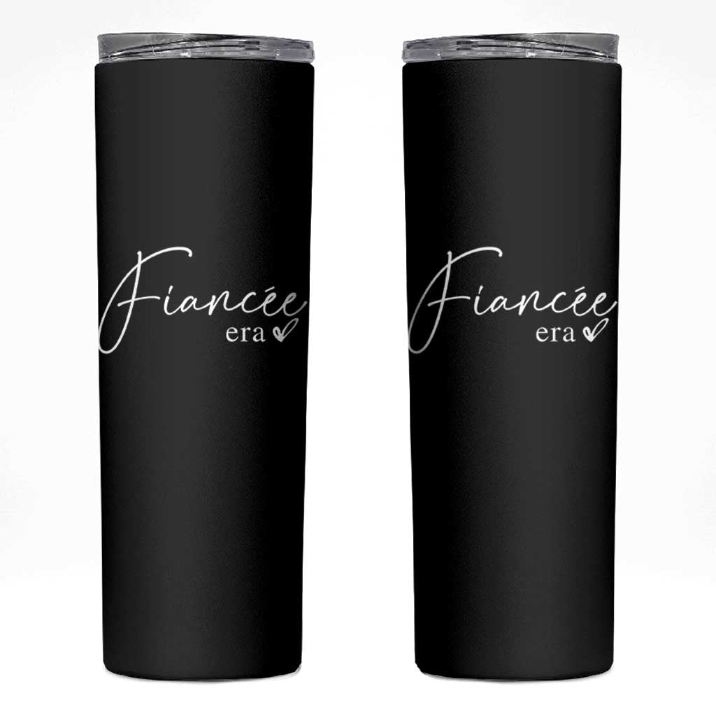 Fiancee Era Skinny Tumbler Engaged Bride Bachelorette Outfits