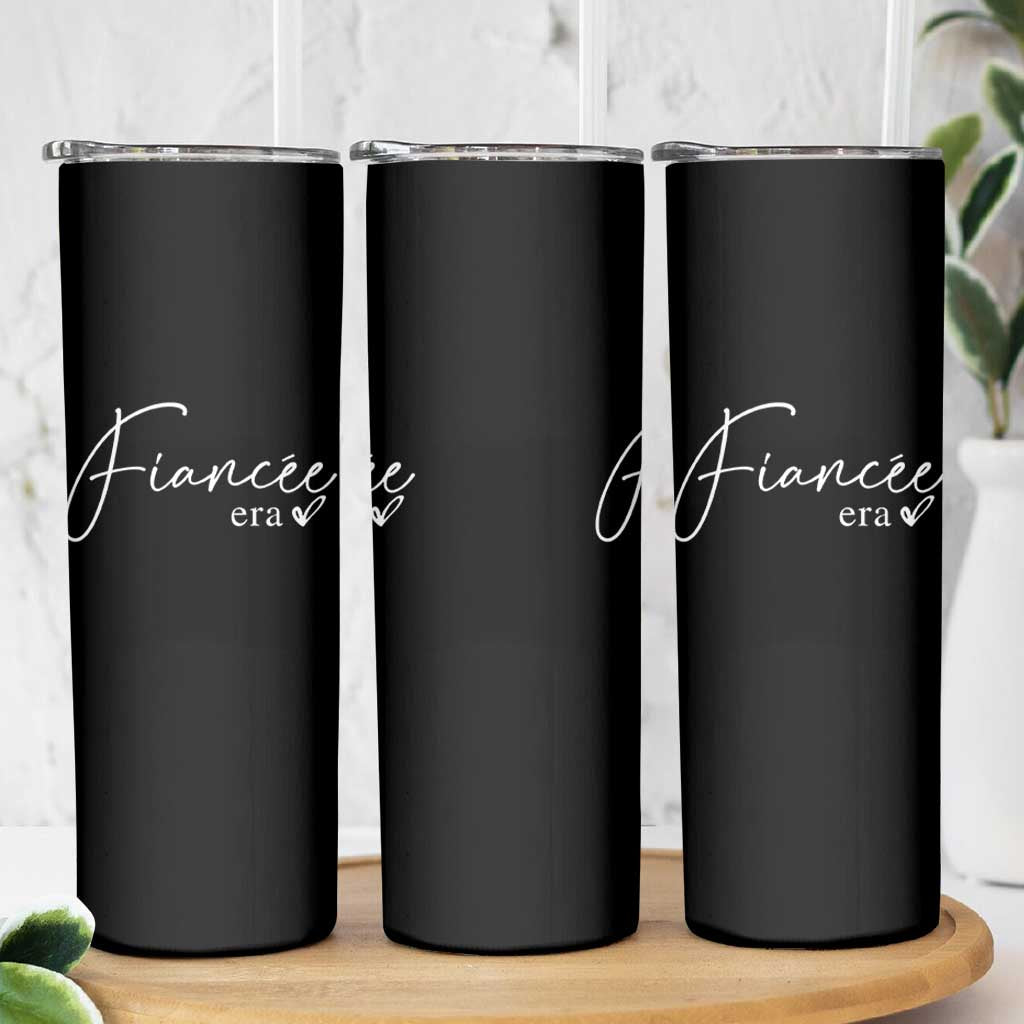 Fiancee Era Skinny Tumbler Engaged Bride Bachelorette Outfits