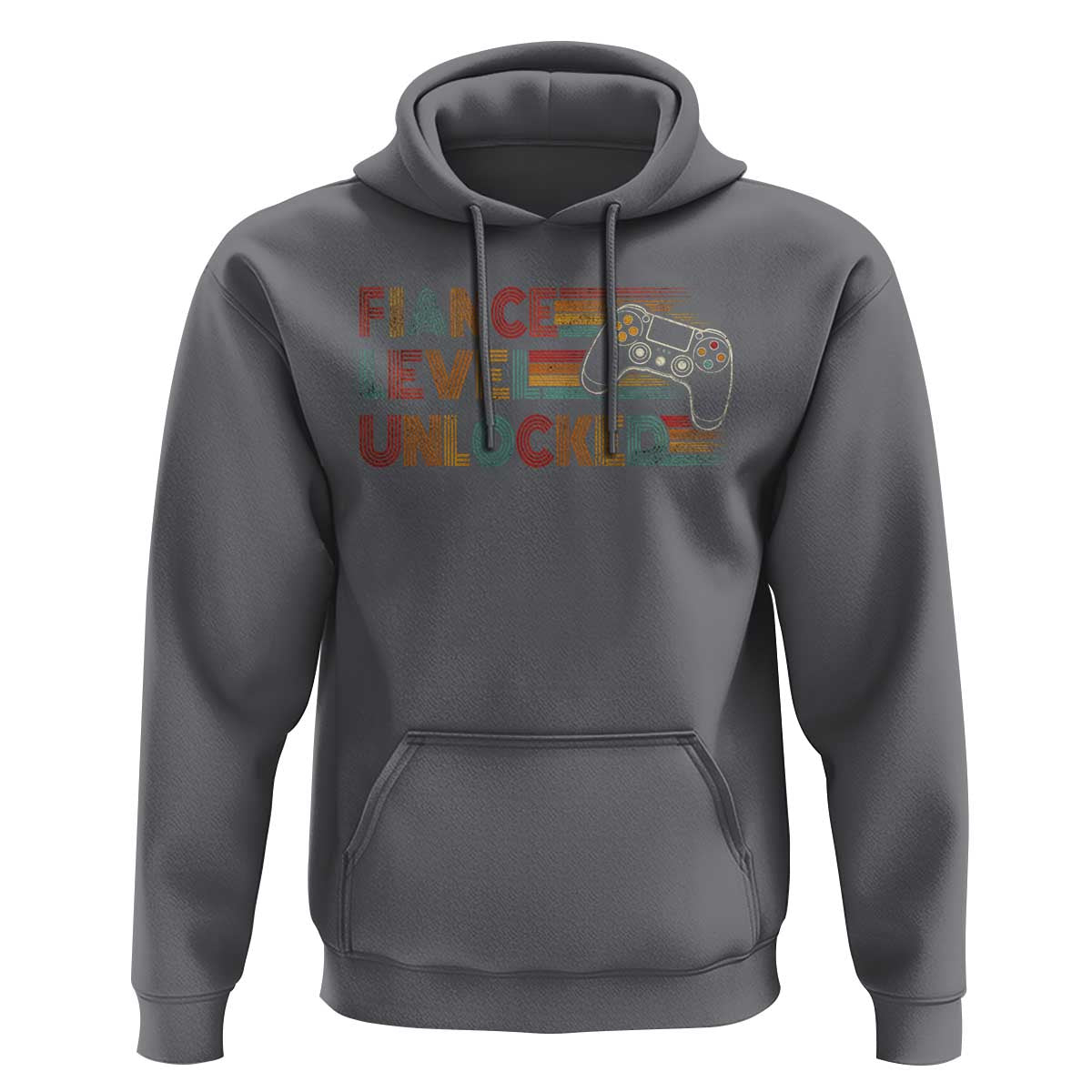 Fiance Level Unlocked Hoodie Retro Engaged Gifts For Him Gamer