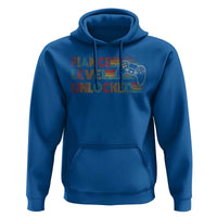 Fiance Level Unlocked Hoodie Retro Engaged Gifts For Him Gamer