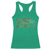 Fiance Level Unlocked Racerback Tank Top Retro Engaged Gifts For Him Gamer