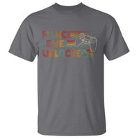Fiance Level Unlocked T Shirt Retro Engaged Gifts For Him Gamer