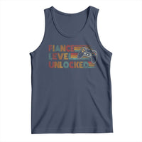 Fiance Level Unlocked Tank Top Retro Engaged Gifts For Him Gamer