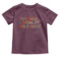 Fiance Level Unlocked Toddler T Shirt Retro Engaged Gifts For Him Gamer