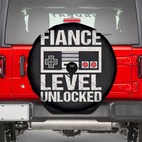 Leveled Fiance Unlocked Spare Tire Cover Engagement Gift For Fiancé Bachelor Party