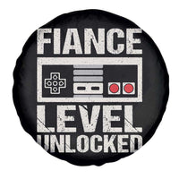 Leveled Fiance Unlocked Spare Tire Cover Engagement Gift For Fiancé Bachelor Party