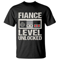 Leveled Fiance Unlocked T Shirt Engagement Gift For Fiancé Bachelor Party