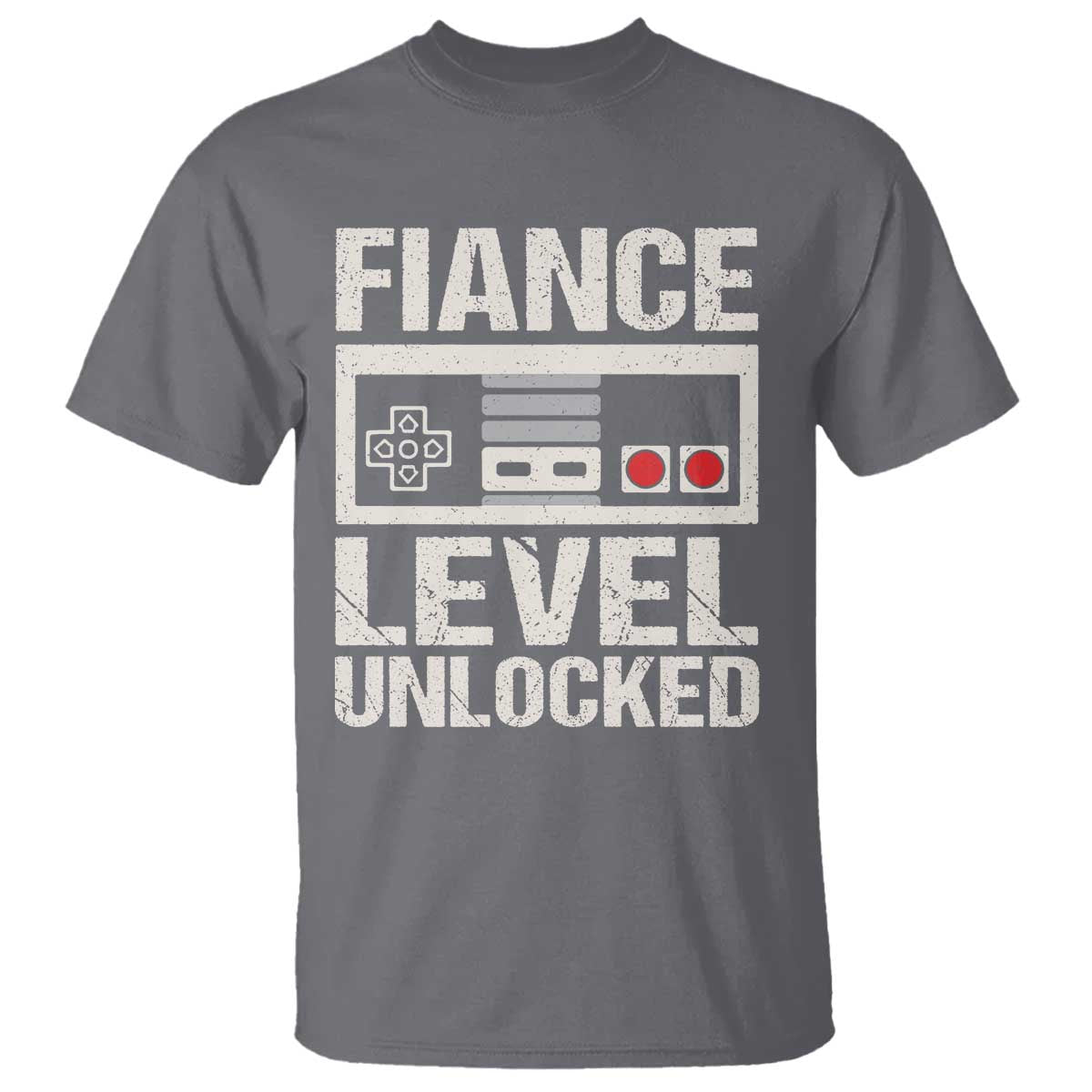 Leveled Fiance Unlocked T Shirt Engagement Gift For Fiancé Bachelor Party