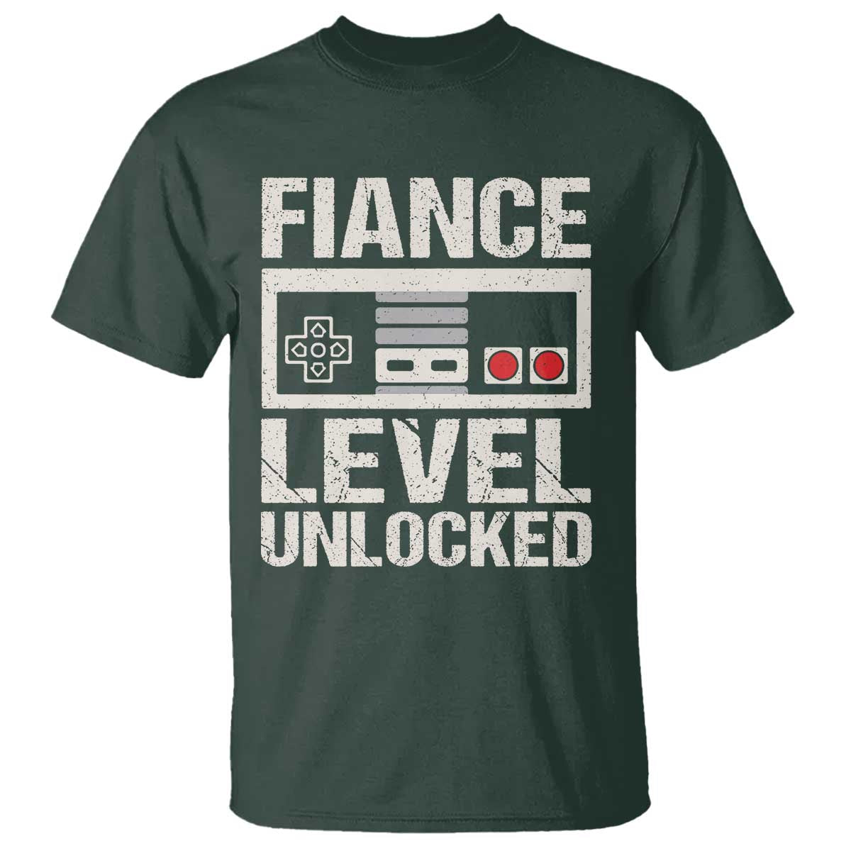 Leveled Fiance Unlocked T Shirt Engagement Gift For Fiancé Bachelor Party
