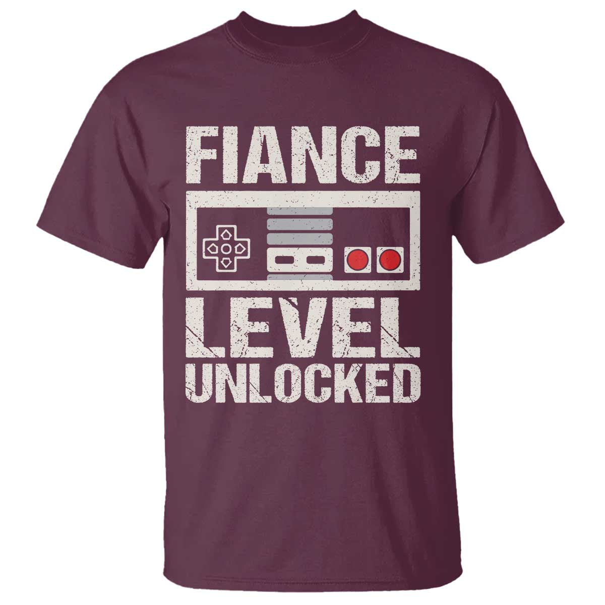 Leveled Fiance Unlocked T Shirt Engagement Gift For Fiancé Bachelor Party