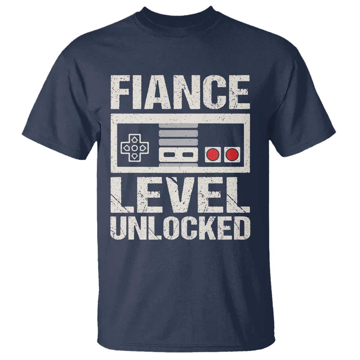 Leveled Fiance Unlocked T Shirt Engagement Gift For Fiancé Bachelor Party