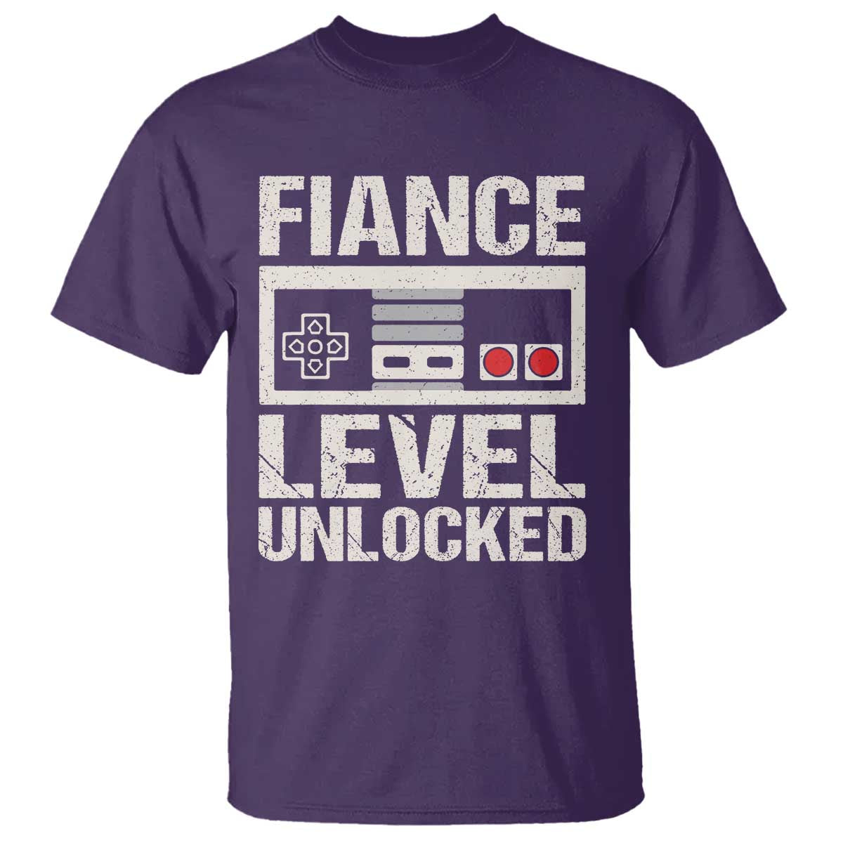 Leveled Fiance Unlocked T Shirt Engagement Gift For Fiancé Bachelor Party