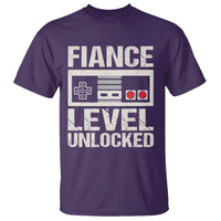 Leveled Fiance Unlocked T Shirt Engagement Gift For Fiancé Bachelor Party