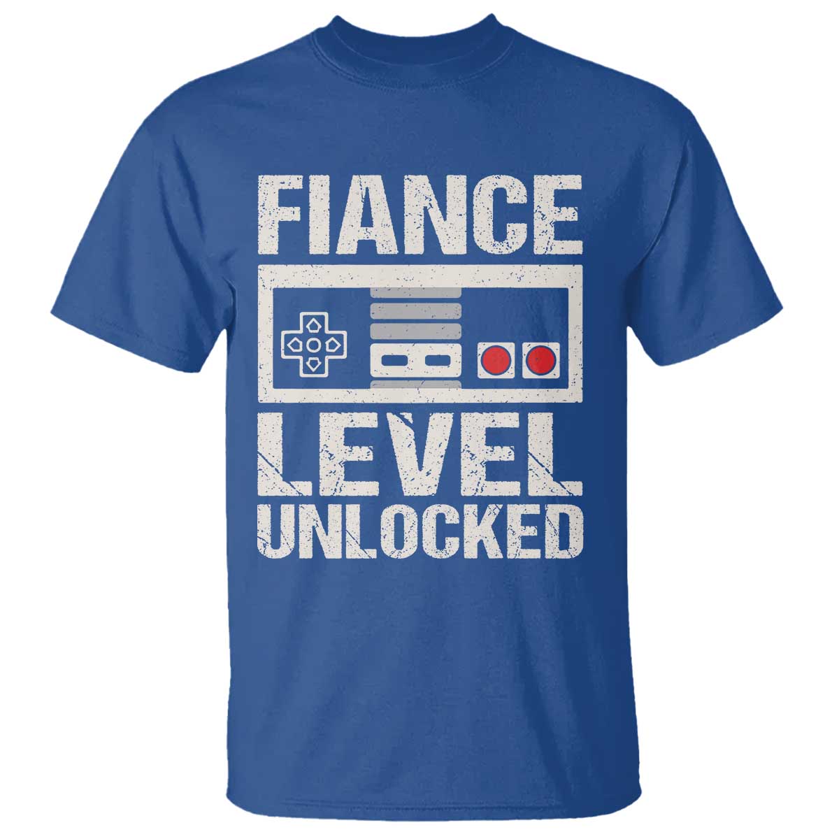 Leveled Fiance Unlocked T Shirt Engagement Gift For Fiancé Bachelor Party