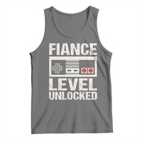 Leveled Fiance Unlocked Tank Top Engagement Gift For Fiancé Bachelor Party