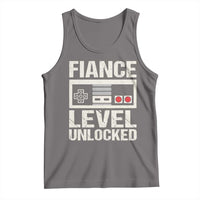 Leveled Fiance Unlocked Tank Top Engagement Gift For Fiancé Bachelor Party