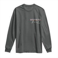 Personalized Fiance Long Sleeve Shirt Custom Date Boyfriend Engagement Gifts Future Mr and Mrs
