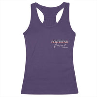 Personalized Fiance Racerback Tank Top Custom Date Boyfriend Engagement Gifts Future Mr and Mrs