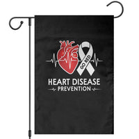 Go Red Heart Disease Prevention Garden Flag Heartbeat CHD Wear Red February Month