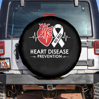 Go Red Heart Disease Prevention Spare Tire Cover Heartbeat CHD Wear Red February Month