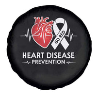 Go Red Heart Disease Prevention Spare Tire Cover Heartbeat CHD Wear Red February Month