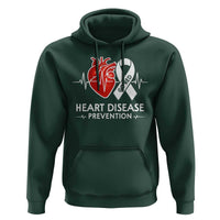 Go Red Heart Disease Prevention Hoodie Heartbeat CHD Wear Red February Month