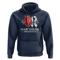Go Red Heart Disease Prevention Hoodie Heartbeat CHD Wear Red February Month