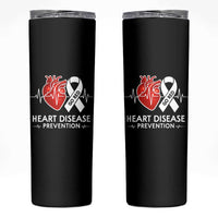 Go Red Heart Disease Prevention Skinny Tumbler Heartbeat CHD Wear Red February Month