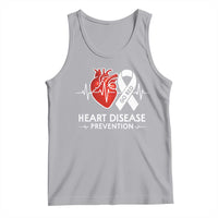 Go Red Heart Disease Prevention Tank Top Heartbeat CHD Wear Red February Month