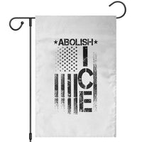 Abolish ICE Garden Flag Vintage American Flag