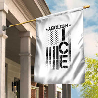 Abolish ICE Garden Flag Vintage American Flag