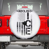Abolish ICE Spare Tire Cover Vintage American Flag