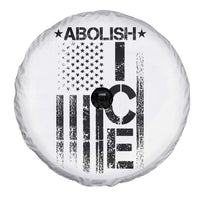 Abolish ICE Spare Tire Cover Vintage American Flag