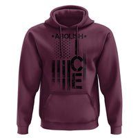 Abolish ICE Hoodie Vintage American Flag