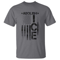 Abolish ICE T Shirt Vintage American Flag