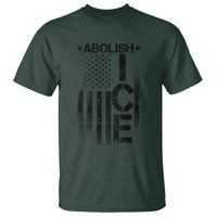 Abolish ICE T Shirt Vintage American Flag