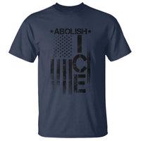 Abolish ICE T Shirt Vintage American Flag