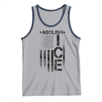 Abolish ICE Tank Top Vintage American Flag