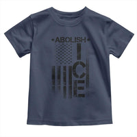 Abolish ICE Toddler T Shirt Vintage American Flag