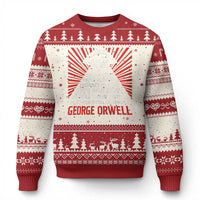 The Party Told You To Reject The Evidence Of Your Eyes Ugly Christmas Sweater Protest Inequality George Orwell