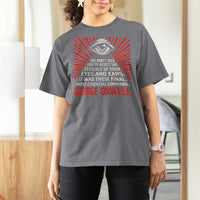 The Party Told You To Reject The Evidence Of Your Eyes T Shirt For Women Protest Inequality George Orwell