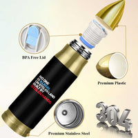 No One Is Illegal On Stolen Land Bullet Tumbler Built by Stolen Hands